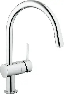 Grohe Minta Смеситель для кухни, с вытяжным изливом, цвет: хром 32918000