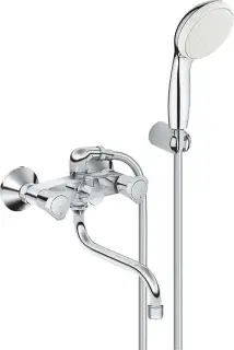 Grohe Costa L Смеситель для раковины вентильный, с ручным душем, цвет: хром 2679010A