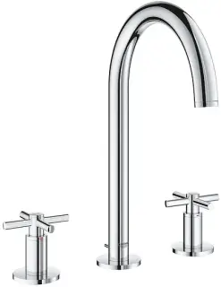 Grohe Atrio New Смеситель для раковины, с донным клапаном, высота излива 19 см, цвет: хром 20008003