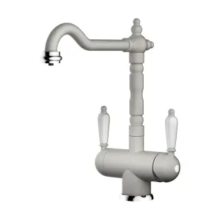 Omoikiri Amagasaki-EV Смеситель для кухни с возможностью подключить фильтр, цвет: эверест 4994072