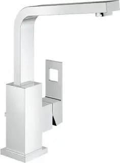 Grohe Eurocube Смеситель для раковины, с д/к, высота излива 22,4 см, цвет: хром 2313500E