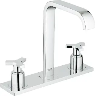 Grohe Allure Смеситель для раковины вентильный, длина излива 16 см, цвет: хром 20143000