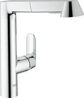 Grohe K7 Смеситель для кухни, с выдвижным изливом, цвет: хром 32176000