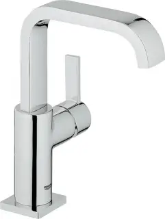 Grohe Allure Смеситель для раковины высокий, высота излива 19,1 см, цвет: хром 23076000