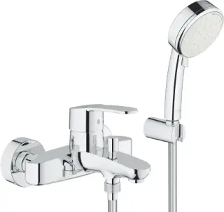 Grohe Eurostyle Cosmopolitan Смеситель для ванны, накладной, с ручным душем, цвет: хром 3359220A