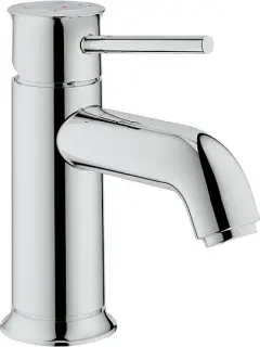 Grohe BauClassic Смеситель для раковины, без донного клапана, цвет: хром 23162000