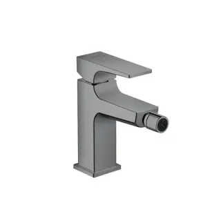 Hansgrohe Metropol Смеситель для биде однорычажный, с донным клапаном, цвет: шлиф. черный хром 32520340