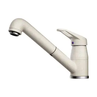 Omoikiri Tateyama-S-EV Смеситель для кухни с гибким изливом, цвет: эверест 4994139