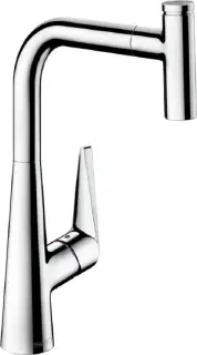 Hansgrohe Talis Select S Смеситель для кухонной мойки, с выдвижным изливом цвет: хром 72821000