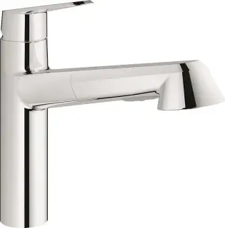Grohe Eurodisc Cosmopolitan Смеситель для кухни, с выдвижным изливом, цвет: хром 32257002