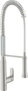 Grohe K7 Смеситель для кухни, с гибким и вытяжным изливом, цвет: суперсталь 32950DC0