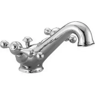 Cisal Arcana America Смеситель двухвентильный для раковины, цвет: Chrome AA00051021