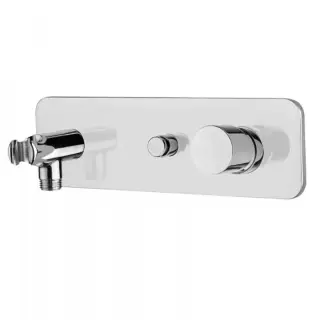 Bossini Oki Смеситель для душа с девиатором на 2 потребителя, цвет: chrome Z005360.030