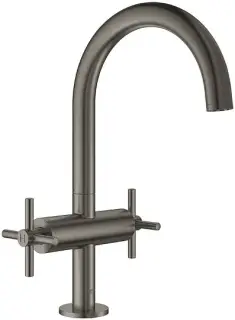 Grohe Atrio New Смеситель для раковины, выс., с д/к, выс. изл. 20,2 см, цвет: темный графит, матовый 21019AL3