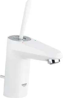Grohe Eurodisc Joy Смеситель для раковины, с д/к, длина излива 11,6 см, цвет: белая луна 23425LS0