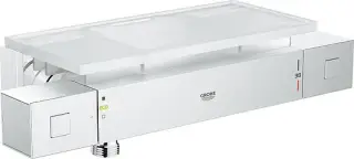 Grohe Grohtherm Cube Термостатический смеситель для душа накладной, с выходом для шланга, цвет: хром 34491000