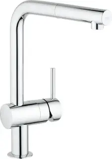 Grohe Minta Смеситель для кухни, с выдвижным изливом, цвет: хром 32168000