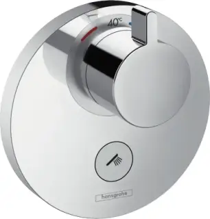 Hansgrohe ShowerSelect S Термостат для душа встраиваемый, внешняя часть, цвет: хром 15742000