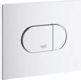 Grohe Arena Cosmopolitan Кнопка смыва для унитаза, 2 режима, пластик, цвет: альпин-белый 38858SH0