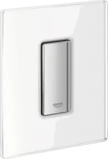 Grohe Skate Cosmopolitan Кнопка смыва для писсуара, стекло, цвет: белая луна 38846LS0