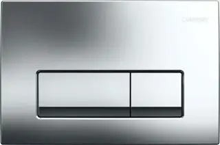 Geberit Delta 51 Кнопка смыва для интсалляции, пластик, цвет: хром глянцевый 115.105.21.1