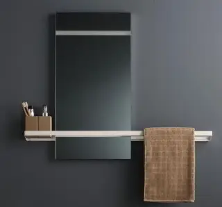 Bertocci Fly Зеркало подвесное прямоугольное с LED - подсветкой 55х80h см 149 1551 0000