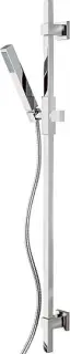 Bossini Cube Душевой гарнитур: штанга для душа, ручной душ, шланг 150 см, цвет: chrome D91001.030