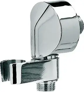 Bossini Шланговое подключение с держателем душа, цвет: chrome C39000.030