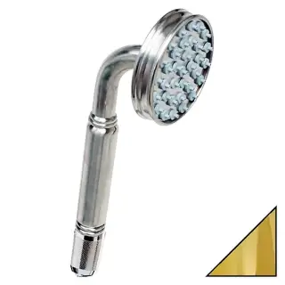 Bossini Liberty-Gom Ручной душ, 1 вид струи, цвет: gold B00750.021