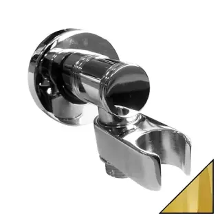 Bossini Шланговое подключение с держателем душа, цвет: gold C17000.021