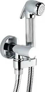 Bossini Nikita Гигиенический душ с запорным вентилем, 1 вид струи, цвет: chrome E57002.030