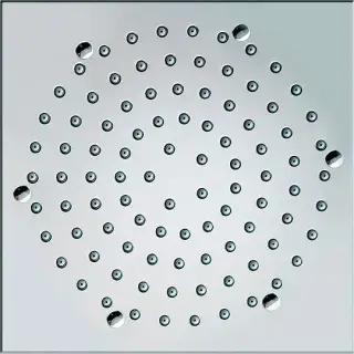 Bossini Cube Потолочный душ встраиваемый 21 см, 1 вид струи, цвет: chrome I00720.030