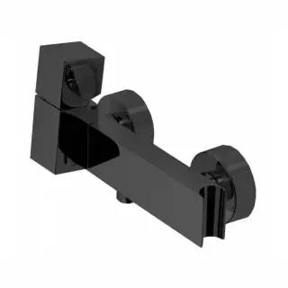 Bossini Cube Смеситель для душа накладной, без излива, цвет: mat black Z004102.073
