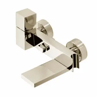 Bossini Cube Смеситель наружный с девиатором, цвет: satin nickel Z004101.094