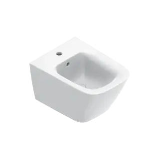 Catalano Green Биде подвесное 37x50 см, 1 отв., с переливом, покр. Cataglaze, цвет: белый глянцевый 0418501001