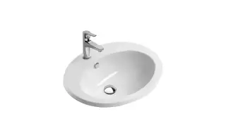 Catalano Italy Раковина встраиваемая сверху 57x47 см, 1 отв., покрытие Cataglaze, цвет: белый глянц. 0725571001