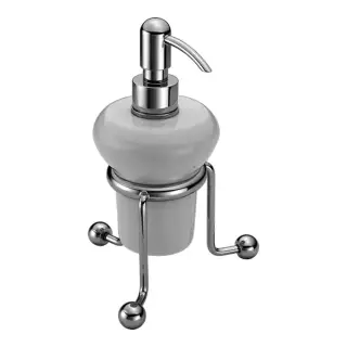 Cisal Arcana Дозатор для жидкого мыла, настольный, керамическая колба, цвет: chrome AR09063021
