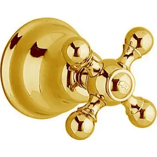 Cisal Arcana Ceramic Запорный вентиль F, цвет: 24K Gold AC00031024