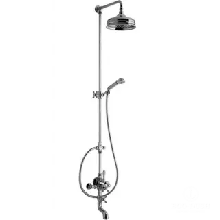 Cisal Arcana Ceramic Душевая стойка: смеситель термостатический для ванны, цвет: Chrome AC00413021