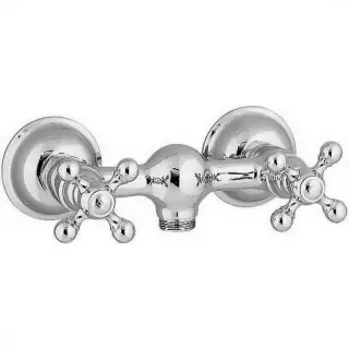 Cisal Arcana Смеситель двухвентильный настенный для душа, цвет: Chrome AC00044121