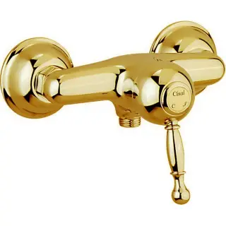 Cisal Arcana Royal Смеситель однорычажный настенный для душа, цвет: 24K Gold AY00044124