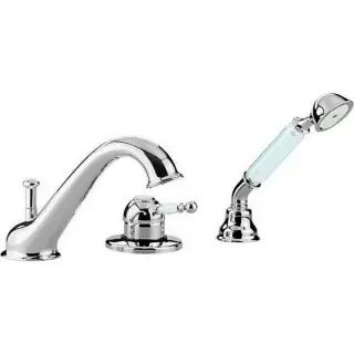 Cisal Arcana Empress Смеситель на борт ванны на 3 отверстия, цвет: Chrome EM00126021