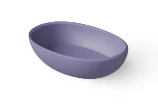 Dea Design Раковина чаша 60x40x15,5h см, Solid Surface, цвет: lilac DD9077 600 14