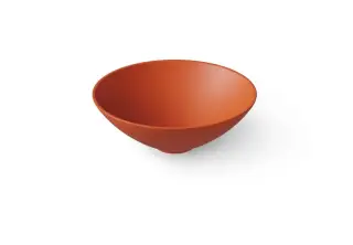 Dea Design Раковина чаша d40x14h см, Solid Surface, цвет: orange DD9063 400 7