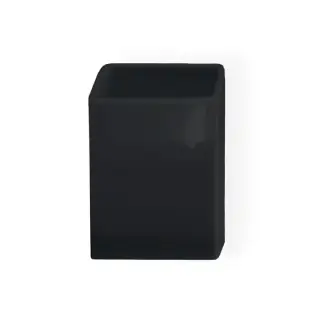 Decor Walther Universal Стакан настольный, фарфор, цвет: черный 0834860