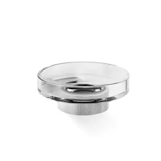 Decor Walther Club WSS Мыльница со стеклянной чашей, подвесная, цвет: хром 0857700