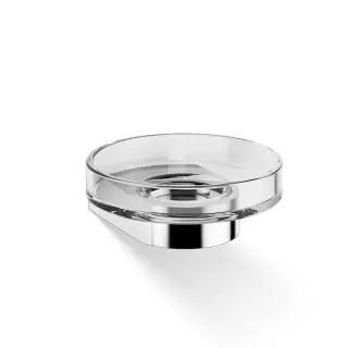 Decor Walther Century WSS Мыльница со стеклянной чашей, подвесная, цвет: хром 0586600