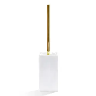 Decor Walther Porzellan DW 6200 Ершик для унитаза напольный фарфор, цвет: золото 0805252