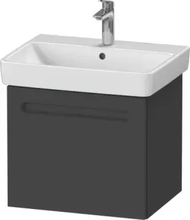 Duravit No.1 Тумба под раковину с 1-им ящ. 54x42,6x47,8h см, цвет: графит мат. N14381049490000