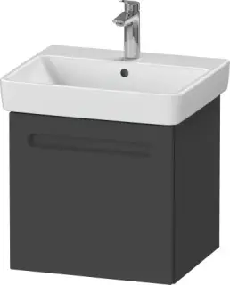 Duravit No.1 Тумба под раковину подвесная 49x42,6x47,8h см, цвет: графит матовый N14280049490000